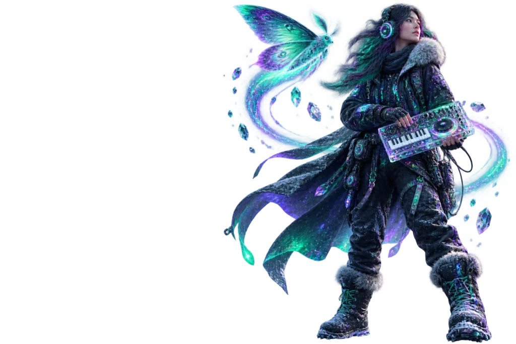 Original Edge Music Aurora listener character